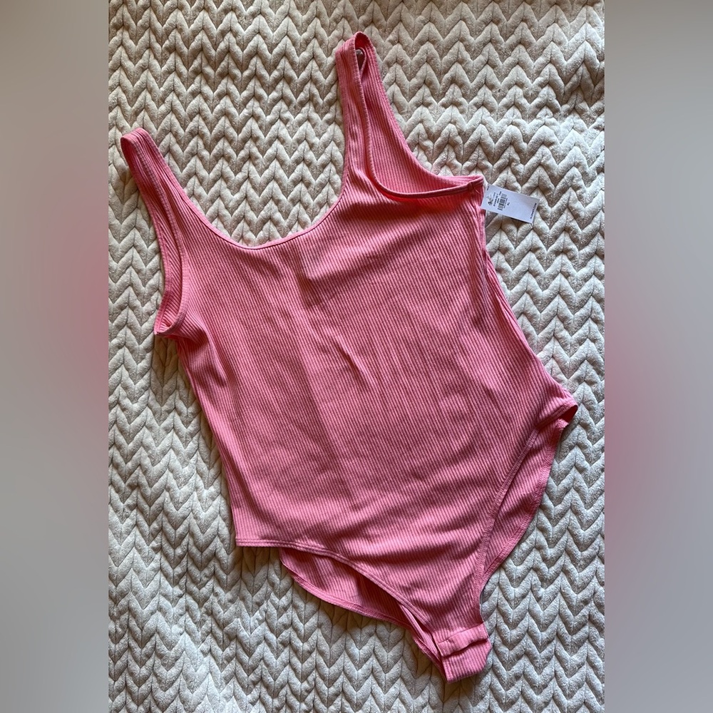 Old Navy Pink Sleeveless Bodysuit